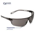 ÓCULOS CINZA ANTIRRISCO ULTRALIGHT MSA