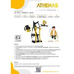 CINTO PARAQUEDISTA ATHENAS ATHOS III KTL 3 PONTOS RUST CA 37975