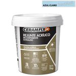 Rejunte Acrilico Ceramfix - Azul Claro 1KG