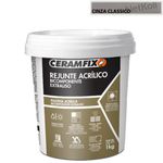 Rejunte Acrilico Ceramfix - Cinza Classico 1KG