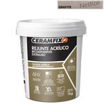 Rejunte Acrilico Ceramfix - Grafite 1KG