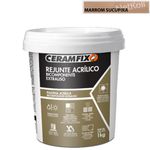 Rejunte Acrilico Ceramfix - Marrom Sucupira 1KG