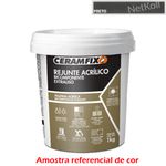 Rejunte Acrilico Ceramfix - Preto 1KG