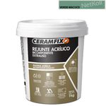 Rejunte Acrilico Ceramfix - Verde Macuco 1KG