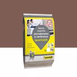 REJUNTE PORCELANATOS E CERÂMICAS QUARTZOLIT - MARROM CAFE 1KG