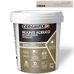 Rejunte Acrilico Ceramfix - Crema 1KG