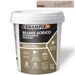 Rejunte Acrilico Ceramfix - Fendi 1KG