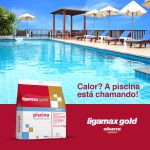 Rejunte Ligamax Gold Piscina - Azul Claro 4kg