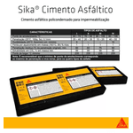 SikaCimento Asfáltico 95/30 - BR 15KG