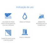 Adesivo Piso Vinilico Ceramfix - BD 5KG