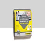 REJUNTE PORCELANATOS E CERÂMICAS QUARTZOLIT - CINZA PLATINA 1KG