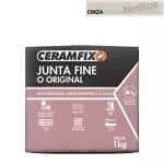 Rejunte Junta Fine - Cinza 1KG 