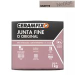 Rejunte Junta Fine - Grafite 1KG 