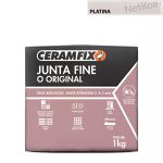 Rejunte Junta Fine - Platina 1KG 
