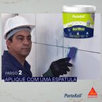 Rejunte Acrílico Portokoll - Cinza Sideral 1KG