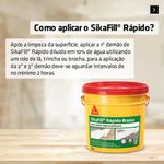 Sikafill Rapido Branco - Balde 15kg