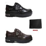 2 Pares de Sovietico 520 De Couro e Carteira de Brinde