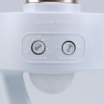 Sensor De Presença c/ Fotocélula para lâmpada Soquete E27