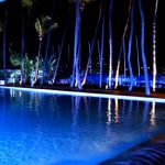 REFLETOR LED 30W luz azul IP66 BIV