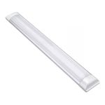 Luminária Tubular Slim Linear 18w Branco Frio 50cm