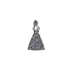 PINGENTE NOSSA SENHORA APARECIDA MARCASSITA PRATA 925