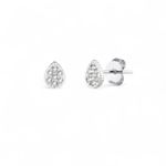 BRINCO ZIRCONIA GOTA 3X5MM