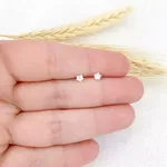BRINCO ZIRCONIA ESTRELA 4MM