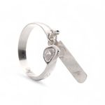 ANEL PLAQUINHA CORACAO ZIRCONIA