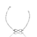 PULSEIRA INFINITO CORACAO PRATA 925