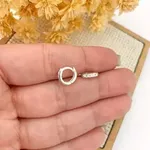 ARGOLA CLICK ZIRCONIA CRISTAL