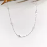 CORRENTE PRATA 925 BOLA ELO CARTIER 40CM