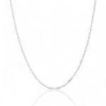 CORRENTE PRATA 925 SINGAPURA 60CM