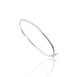 BRACELETE FIO REDONDO FINO PRATA 925