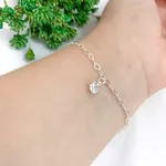 PULSEIRA PONTO DE LUZ REDONDO PRATA 925