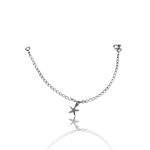 PULSEIRA INFANTIL 3 ESTRELA DO MAR PRATA 925
