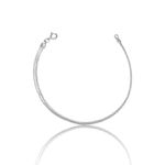 PULSEIRA LACRAIA TRABALHADA PRATA 925