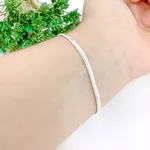 PULSEIRA LACRAIA TRABALHADA PRATA 925