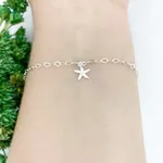 PULSEIRA INFANTIL ESTRELA DO MAR PRATA 925