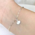 PULSEIRA CONCHA LINHA MAR PRATA 925