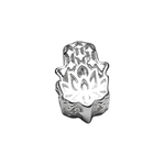 BERLOQUE SEPARADOR MAO DE FATIMA FLOR DE LOTUS PRATA 925