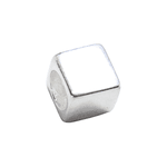 BERLOQUE SEPARADOR QUADRADO LISO PRATA 925