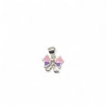PINGENTE LACO INFANTIL COLORIDO ZIRCONIA