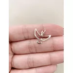 PINGENTE ESPÍRITO SANTO LISO VAZADO