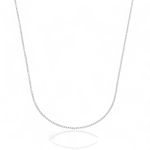 CORRENTE PRATA 925 CARTIER FINA 50CM