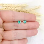 BRINCO ZIRCONIA CORACAO VERDE-AGUA 5MM