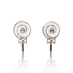 BRINCO INFANTIL LOLLIPOP BRANCO COM ZIRCONIA