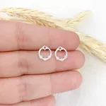 BRINCO CIRCULO DETALHE ESTRELA