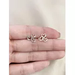 BRINCO TRES CORACOES COM DETALHE ZIRCONIA