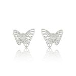 BRINCO BORBOLETA ZIRCONIA