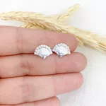 BRINCO CONCHA ZIRCONIA